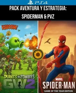 Comprar Plants vs. Zombies Garden Warfare 2 + Marvels Spider-Man: Game of the Year Edition para PS4 - PSNCLICK Digitales Latinoamérica